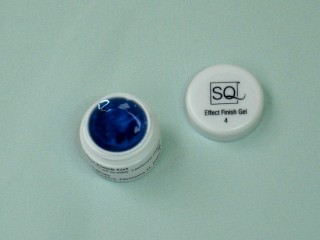 Effect Finish Gel No.4 - mini, 5g, blue