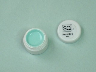 French Gel, 5g, fine green, No. 6