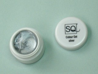 Gel Nail Art, 5g, silver