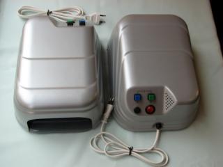 UV Lamp with timer silver