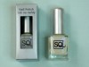 Nail polish coloured, 10ml, 103 - white with blue efect