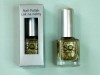 Nail polish coloured, 10ml, 129 - gold sparkler