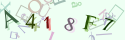 Musíte opsat 6 znaků z množiny 0..9 nebo A..F z obrázku.