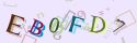 Musíte opsat 6 znaků z množiny 0..9 nebo A..F z obrázku.
