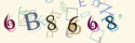 Musíte opsat 6 znaků z množiny 0..9 nebo A..F z obrázku.