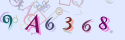 Musíte opsat 6 znaků z množiny 0..9 nebo A..F z obrázku.