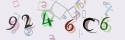 Musíte opsat 6 znaků z množiny 0..9 nebo A..F z obrázku.