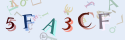Musíte opsat 6 znaků z množiny 0..9 nebo A..F z obrázku.