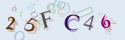 Musíte opsat 6 znaků z množiny 0..9 nebo A..F z obrázku.