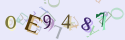 Musíte opsat 6 znaků z množiny 0..9 nebo A..F z obrázku.