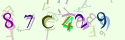 Musíte opsat 6 znaků z množiny 0..9 nebo A..F z obrázku.