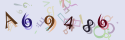 Musíte opsat 6 znaků z množiny 0..9 nebo A..F z obrázku.