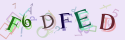 Musíte opsat 6 znaků z množiny 0..9 nebo A..F z obrázku.