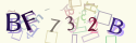 Musíte opsat 6 znaků z množiny 0..9 nebo A..F z obrázku.
