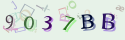 Musíte opsat 6 znaků z množiny 0..9 nebo A..F z obrázku.