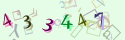 Musíte opsat 6 znaků z množiny 0..9 nebo A..F z obrázku.