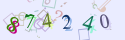 Musíte opsat 6 znaků z množiny 0..9 nebo A..F z obrázku.