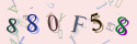Musíte opsat 6 znaků z množiny 0..9 nebo A..F z obrázku.
