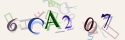 Musíte opsat 6 znaků z množiny 0..9 nebo A..F z obrázku.