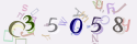 Musíte opsat 6 znaků z množiny 0..9 nebo A..F z obrázku.