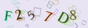 Musíte opsat 6 znaků z množiny 0..9 nebo A..F z obrázku.