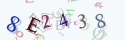 Musíte opsat 6 znaků z množiny 0..9 nebo A..F z obrázku.