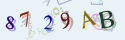 Musíte opsat 6 znaků z množiny 0..9 nebo A..F z obrázku.