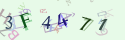 Musíte opsat 6 znaků z množiny 0..9 nebo A..F z obrázku.