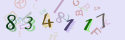 Musíte opsat 6 znaků z množiny 0..9 nebo A..F z obrázku.