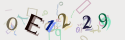 Musíte opsat 6 znaků z množiny 0..9 nebo A..F z obrázku.