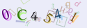 Musíte opsat 6 znaků z množiny 0..9 nebo A..F z obrázku.