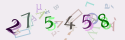 Musíte opsat 6 znaků z množiny 0..9 nebo A..F z obrázku.