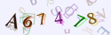 Musíte opsat 6 znaků z množiny 0..9 nebo A..F z obrázku.
