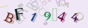 Musíte opsat 6 znaků z množiny 0..9 nebo A..F z obrázku.