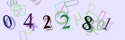 Musíte opsat 6 znaků z množiny 0..9 nebo A..F z obrázku.