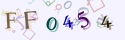 Musíte opsat 6 znaků z množiny 0..9 nebo A..F z obrázku.
