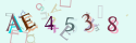 Musíte opsat 6 znaků z množiny 0..9 nebo A..F z obrázku.