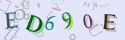 Musíte opsat 6 znaků z množiny 0..9 nebo A..F z obrázku.