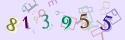 Musíte opsat 6 znaků z množiny 0..9 nebo A..F z obrázku.