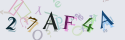 Musíte opsat 6 znaků z množiny 0..9 nebo A..F z obrázku.