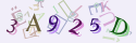 Musíte opsat 6 znaků z množiny 0..9 nebo A..F z obrázku.