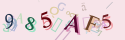 Musíte opsat 6 znaků z množiny 0..9 nebo A..F z obrázku.