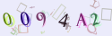 Musíte opsat 6 znaků z množiny 0..9 nebo A..F z obrázku.