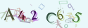 Musíte opsat 6 znaků z množiny 0..9 nebo A..F z obrázku.