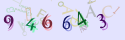 Musíte opsat 6 znaků z množiny 0..9 nebo A..F z obrázku.