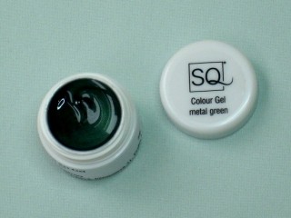 Nail Art Gel, 5g, metal green