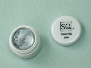 Nail Art Gel, 5g, silver